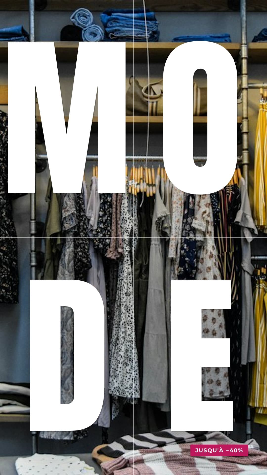 Story Instagram — sale-grille boutique